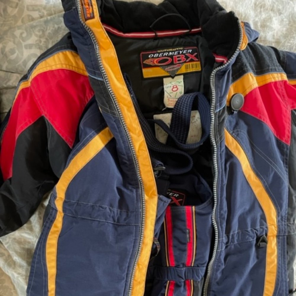 Obermeyer kids 8 jacket and bib